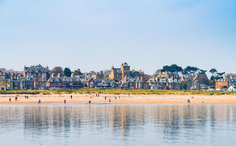 North Berwick is just 30 minutes from Edinburgh - the Scottish capital