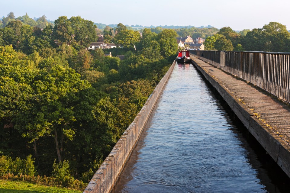 Away from its football fame, there are plenty of other outdoor attractions in the Welsh city, including Llangollen aqueduct