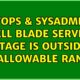 DevOps & SysAdmins: Dell Blade Server 'Voltage is outside of the allowable range'?