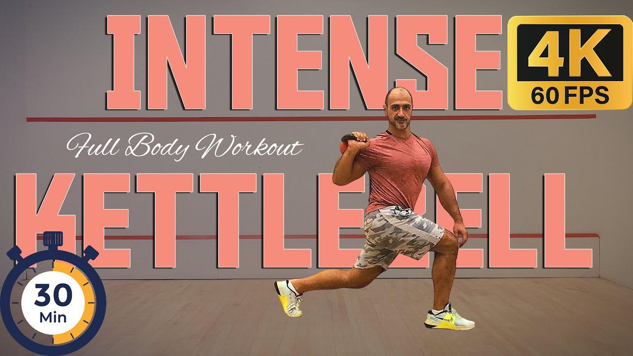 30 Min // Intense Full Body // KettleBell Workout // @onaydodanli