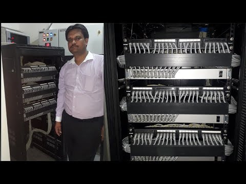 Network Rack Installation | Patch Panel | HP POE Network Switch Tech Guru Manjit| Part - 1