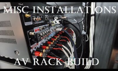 Basement Home Theater - Misc. Installations & AV Rack