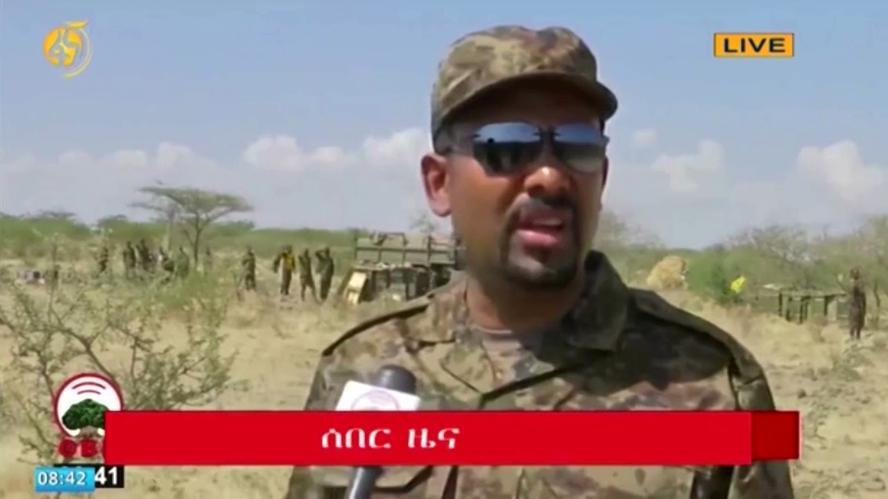 Ethiopia PM at frontline with army, shows state affiliated TV