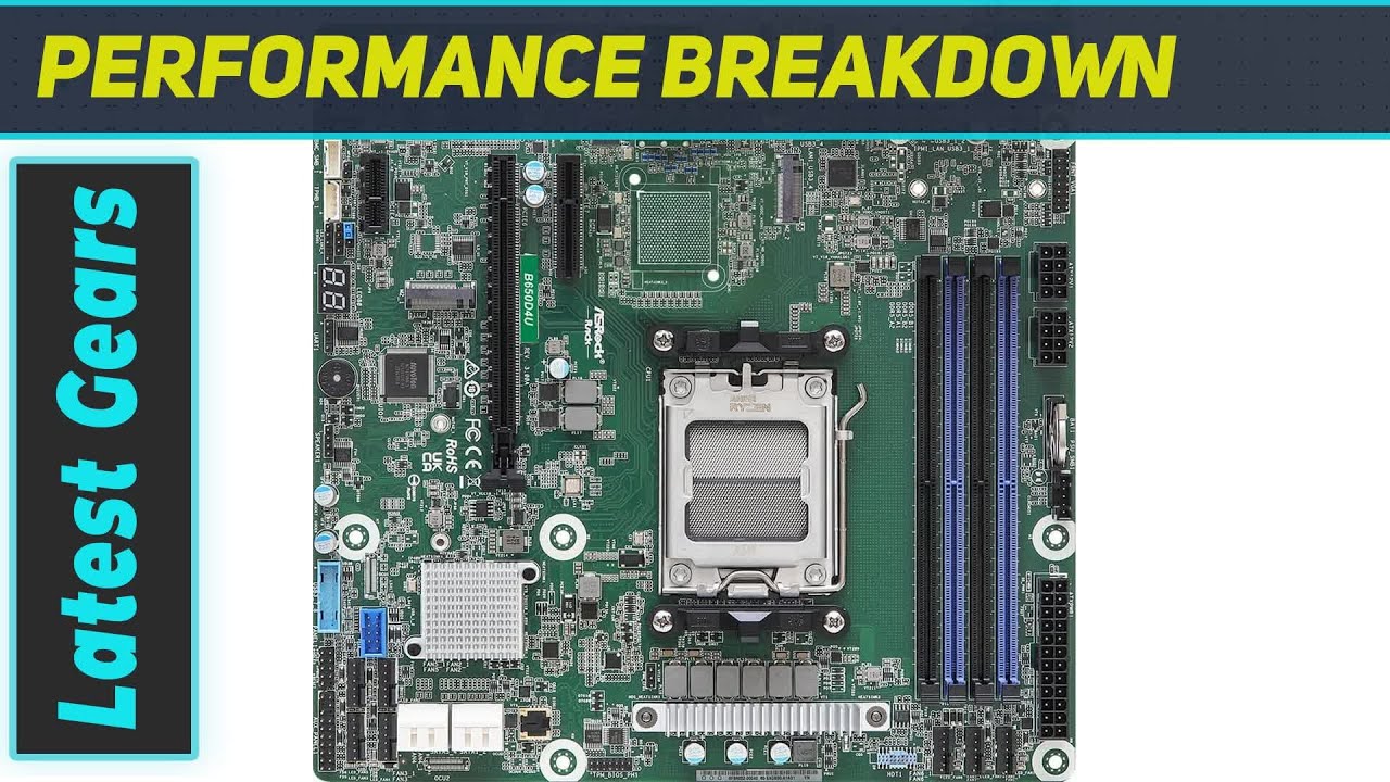 ASRock Rack B650D4U Micro-ATX Server Motherboard: Unleashing the Power of Ryzen 7000 Series