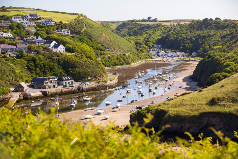 Solva's harbour once had a capacity of 30 ships