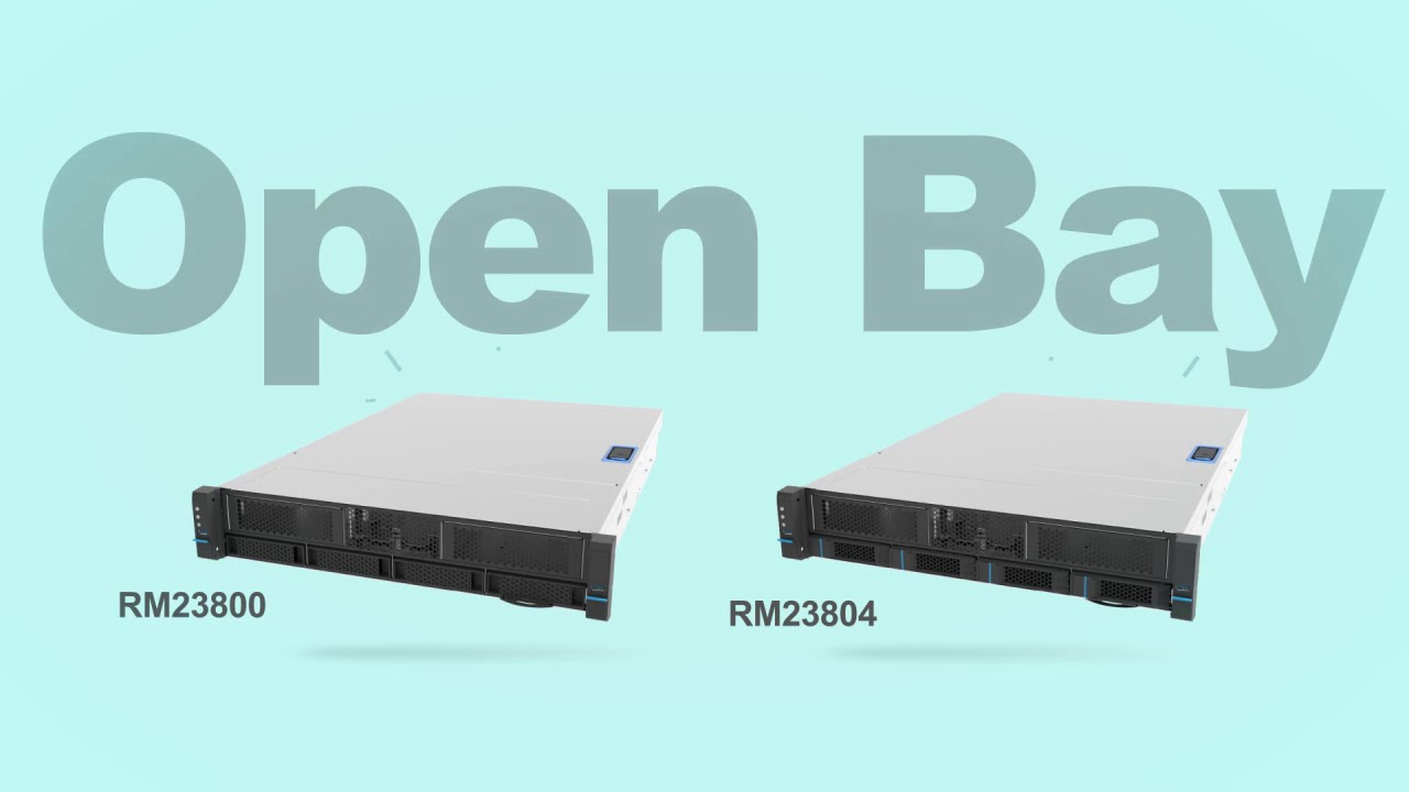 Open-Bay Product Line with New Server Chassis Models for Flexibility, Cost Efficiency, and Security