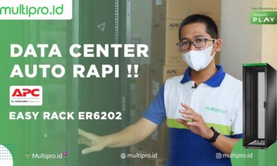 Rack server ini bisa bikin kantor dan data center kalian makin rapih | APC EASY RACK ER6202