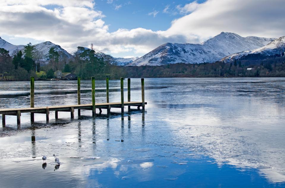 The small English town is right next to Derwentwater