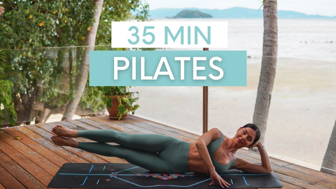 35 MIN PILATES WORKOUT || At-Home Mat Pilates (No Standing & No Equipment)