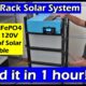 DIY Server Rack Solar Power System: 15kWh LiFePO4 + 8kW Solar + Serviceable + Scalable