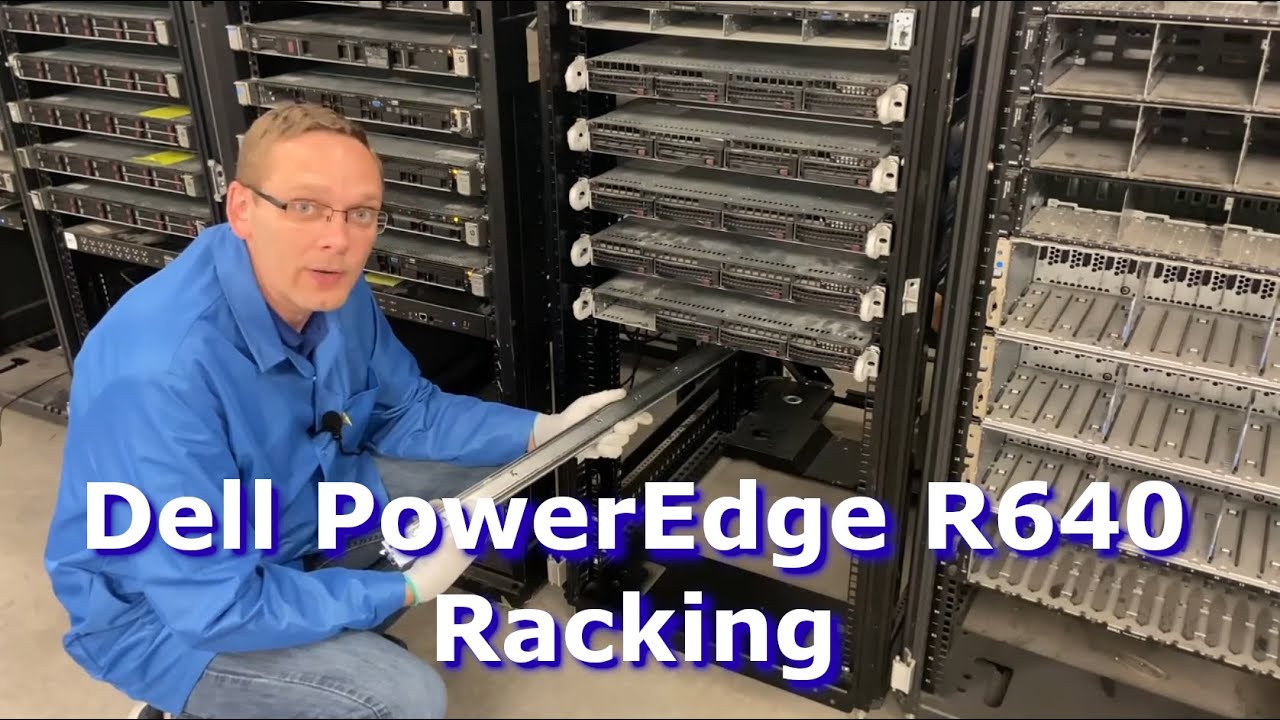 Dell PowerEdge R640 | How To Rack a Server | Server Racking | Sliding Rails | Rackmount Server