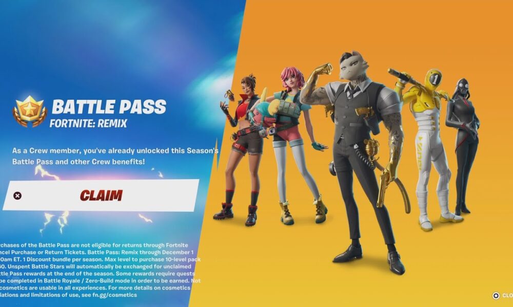 Fortnite Remix BATTLE PASS Has A NEW Cosmetic Type!!! 🔥 (Top Tier Battle Pass - Full Review)