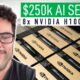 $250K SUPERMICRO 8-GPU AI SERVER!