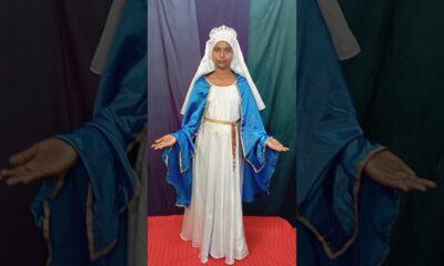 JEGERMIG Women‘s Virgin Mary Costume | coustumestylist Mothermarycostume | Fancydresscompetition