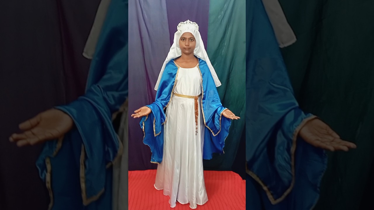 JEGERMIG Women‘s Virgin Mary Costume | coustumestylist Mothermarycostume | Fancydresscompetition