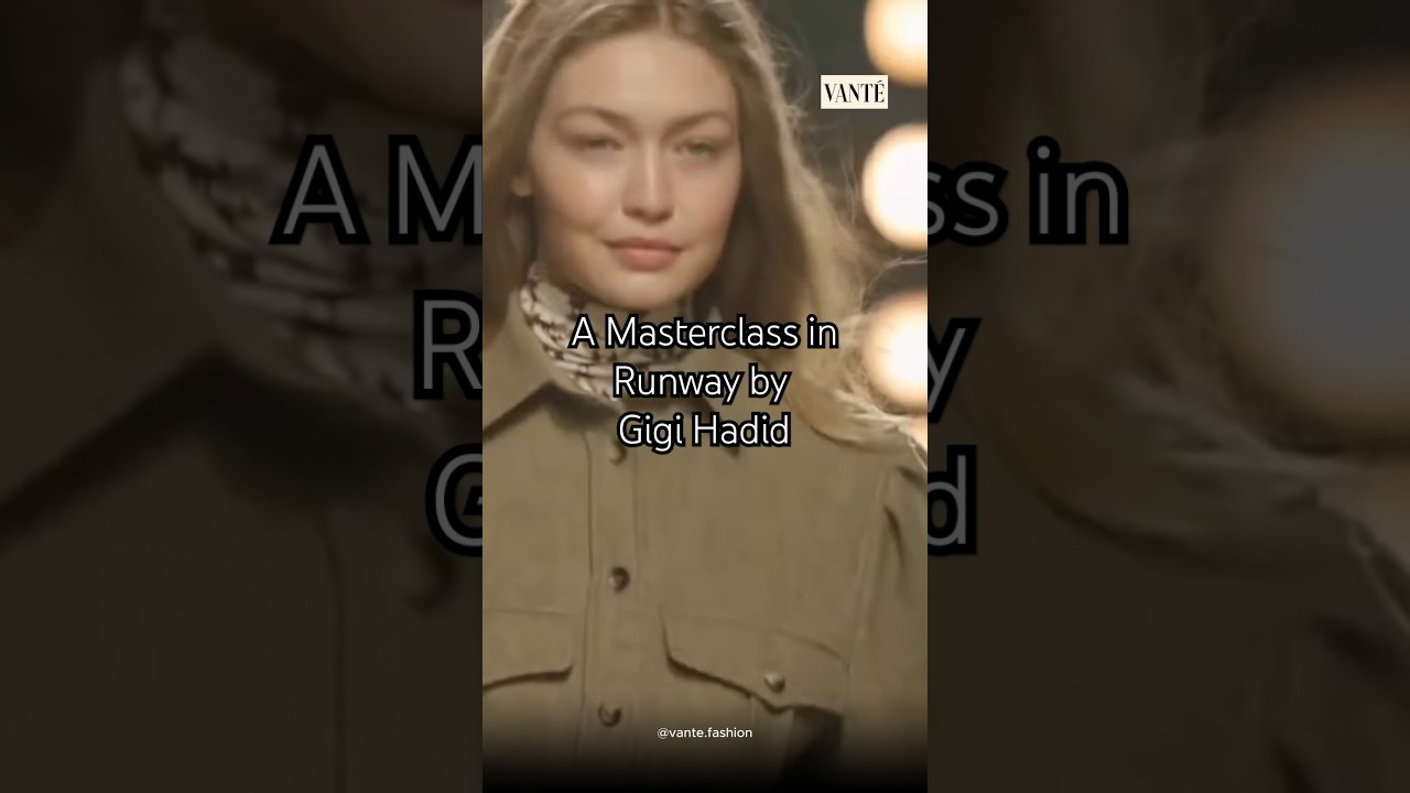 Gigi Hadid’s Iconic Runway Moments #gigihadid #fashion #fashionshow #runway