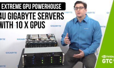 Extreme GPU Powerhouse: 4U GIGABYTE Servers with 10 x GPUs