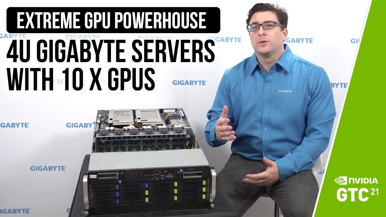 Extreme GPU Powerhouse: 4U GIGABYTE Servers with 10 x GPUs