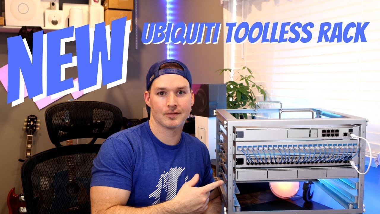 New Ubiquiti toolless rack