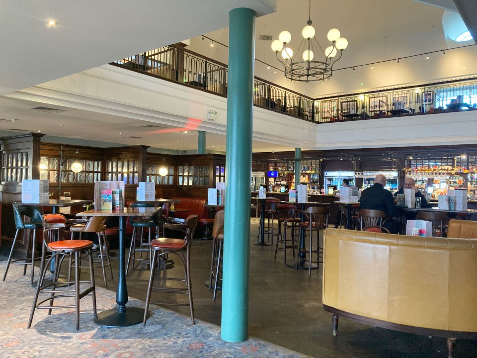 The pub has room for 1,500 people