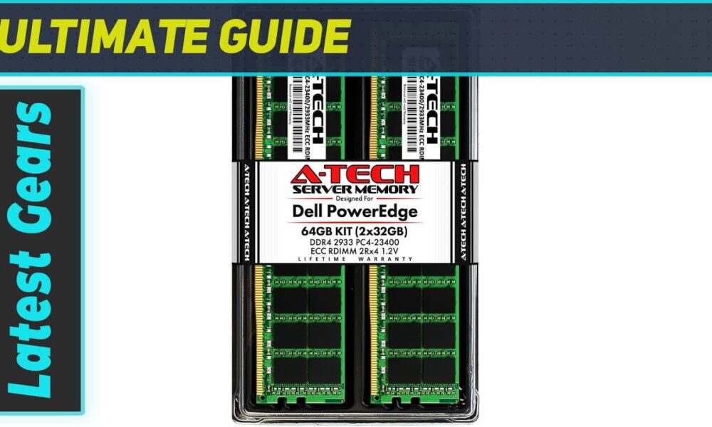 A-Tech 64GB DDR4 Memory Upgrade Kit for Dell PowerEdge Servers: Unleash Your Server's