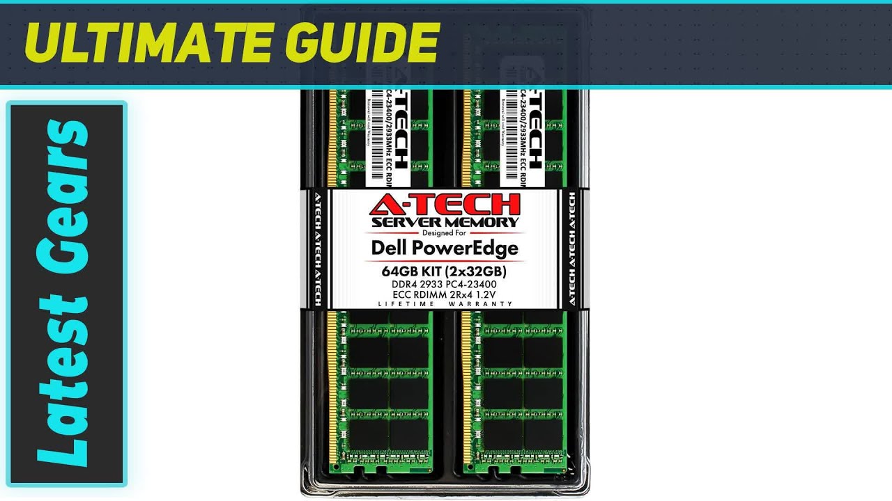 A-Tech 64GB DDR4 Memory Upgrade Kit for Dell PowerEdge Servers: Unleash Your Server's