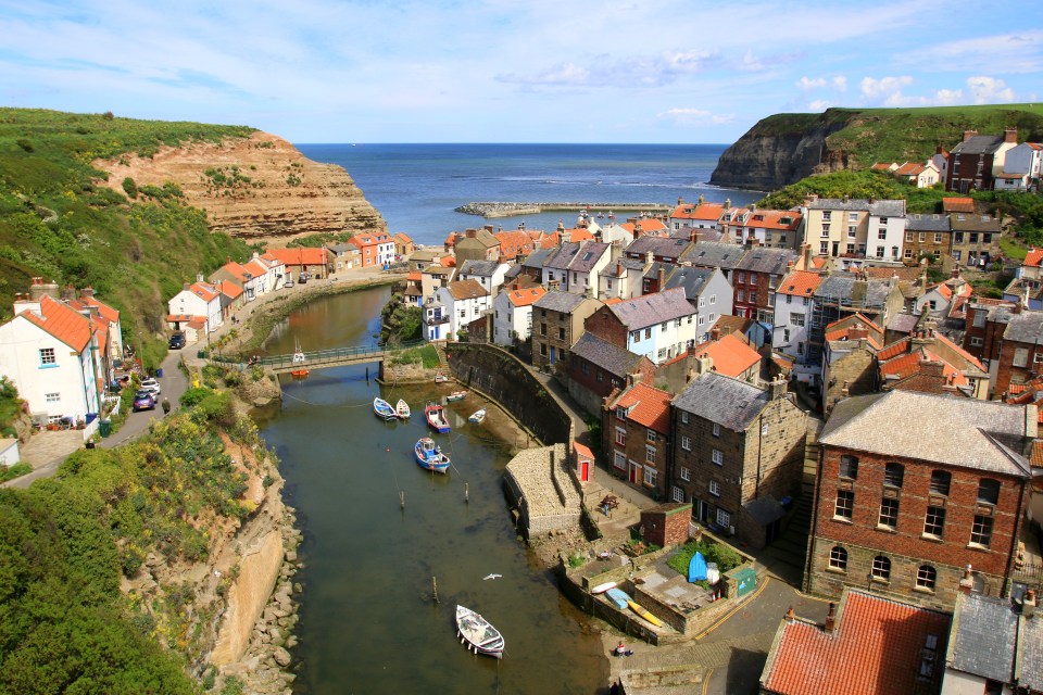 The best way to get there is by train to Whitby