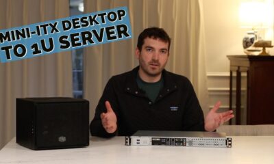 Converting Mini-ITX Desktop to 1U Server