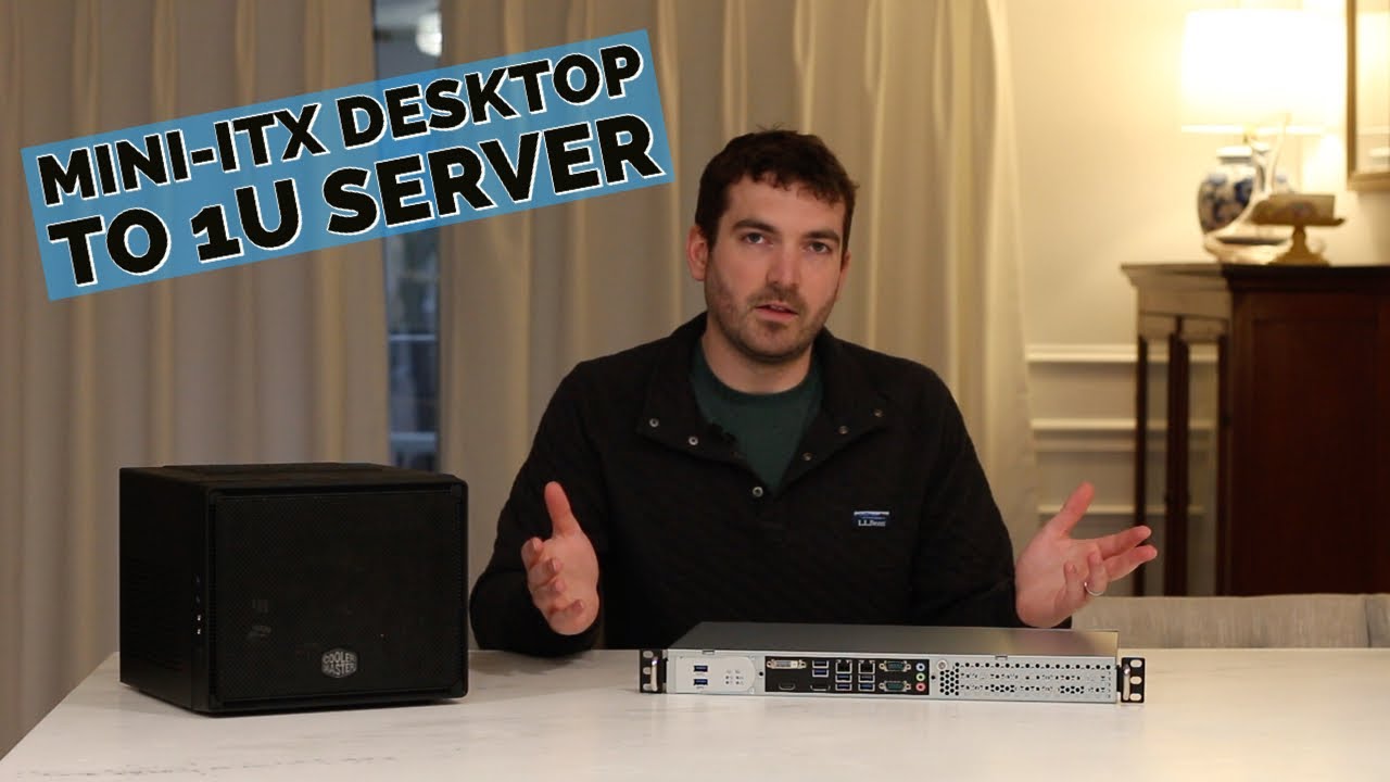 Converting Mini-ITX Desktop to 1U Server