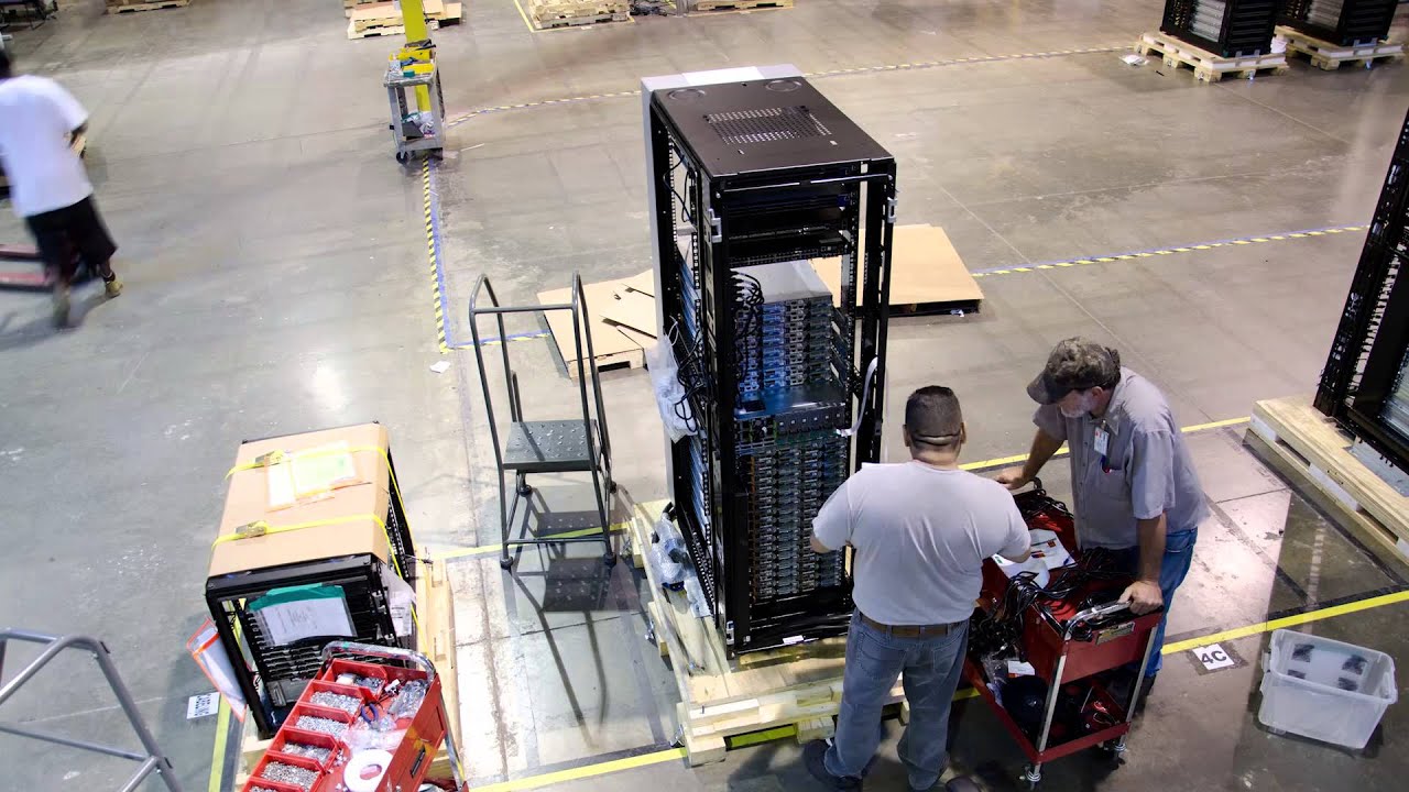 Time Lapse of PowerEdge C Rack Integration Services