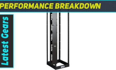 Tripp Lite SRCABLEVRT6: The Ultimate High Capacity Vertical Cable Manager for Your Server Rack