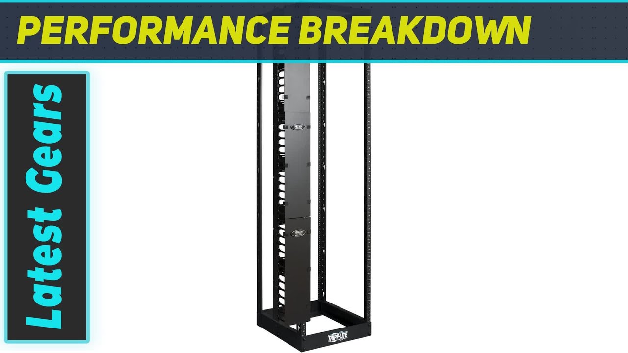 Tripp Lite SRCABLEVRT6: The Ultimate High Capacity Vertical Cable Manager for Your Server Rack