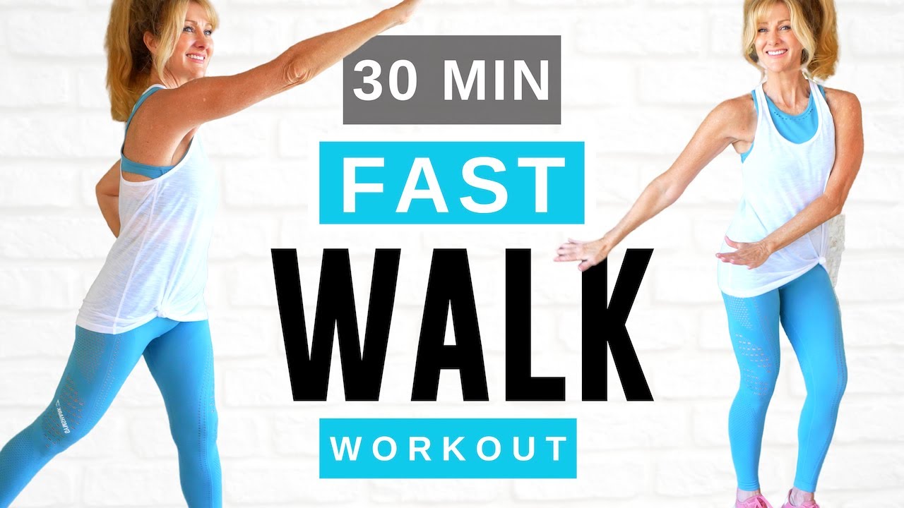 30 Minute LOSE WEIGHT Indoor Walking Workout For Women Over 50! Fabulous50s