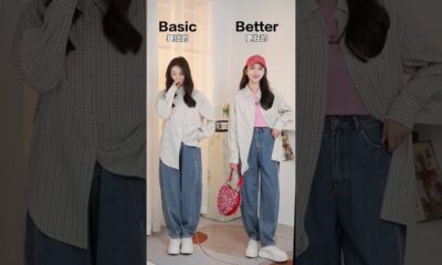 basic vs better outfit #ootd #fashion #douyin