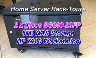 DIY home rack server tours