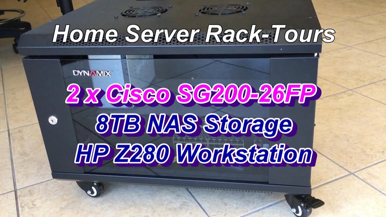 DIY home rack server tours