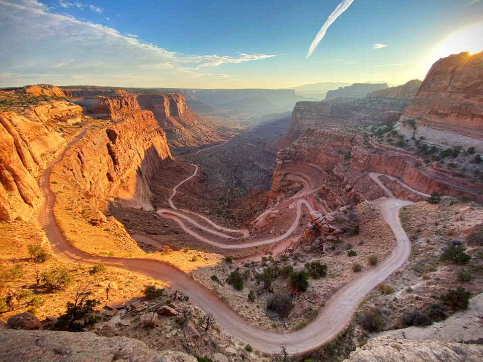 Shafer Trail Viewpoint in Canyonlands National Park, Utah