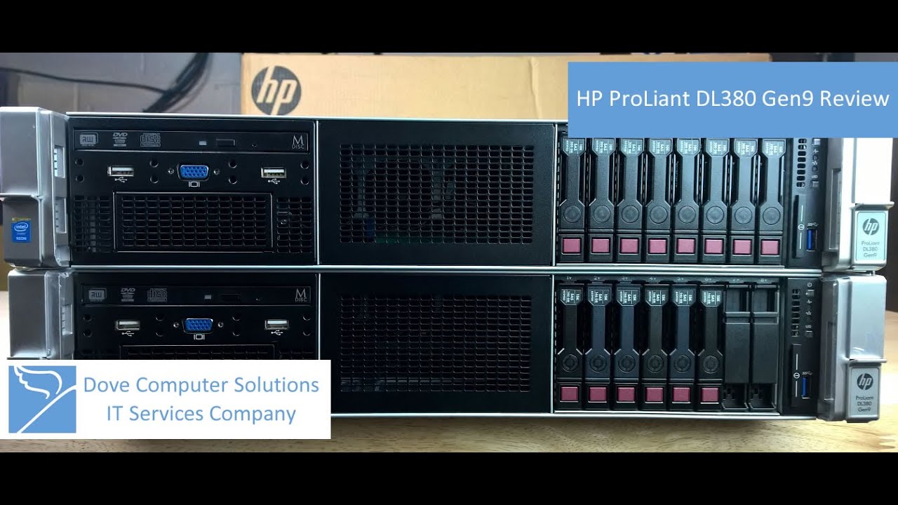 HP ProLiant DL380 Gen9 Rack Server Quick Review (4K)