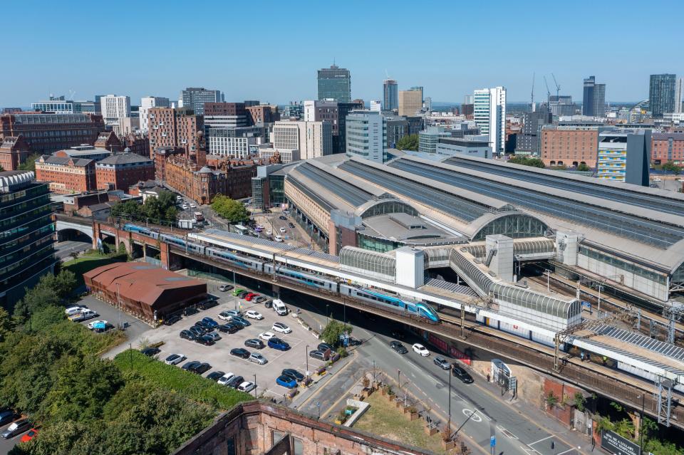 Trains will depart Edinburgh once a day, with a split of trains at Gloucester