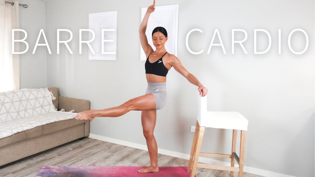 35 MIN FULL BODY BARRE CARDIO || 🤍 Day 2: Move With Me Series