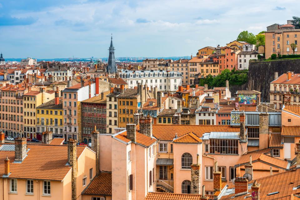 Lyon is the third largest city in France, with plenty to keep holidaymakers entertained including a stroll through Croix-Rousse (pictured)