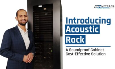 Introducing Acoustic Rack | A Soundproof Cabinet Cost Effective Solution | Netrack India