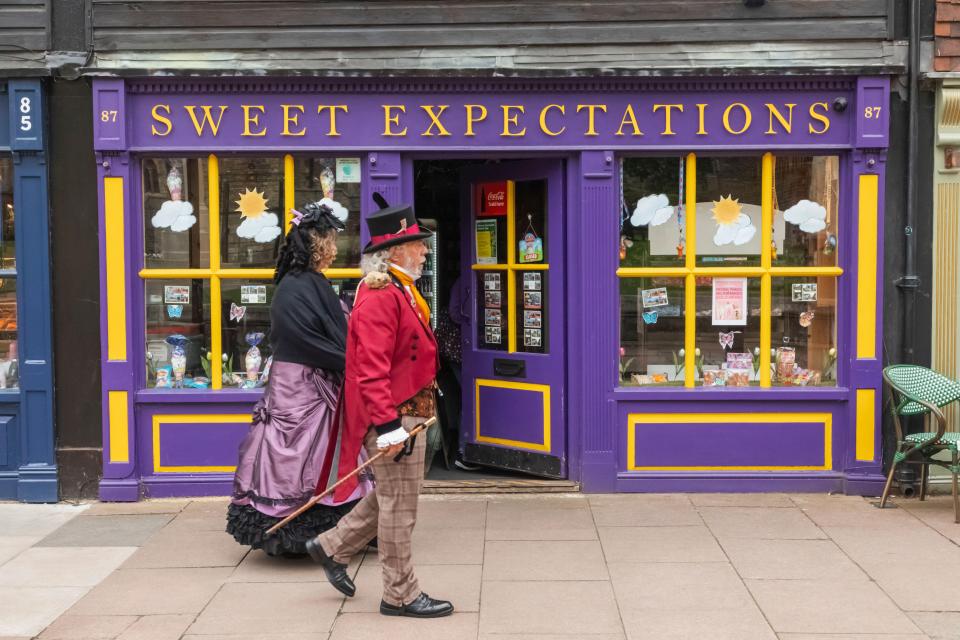 Dickensian Christmas Festival takes place every year where locals and visitors dress up in themed costumes and Victorian garb