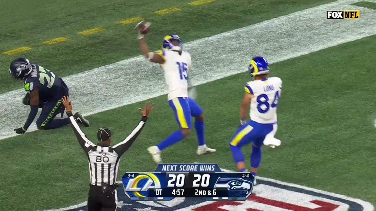 Demarcus Robinson catches game-winning 39-yard touchdown in Rams