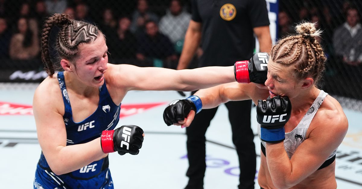 Erin Blanchfield reveals what went wrong against Manon Fiorot, her chances against Valentina Shevchenko