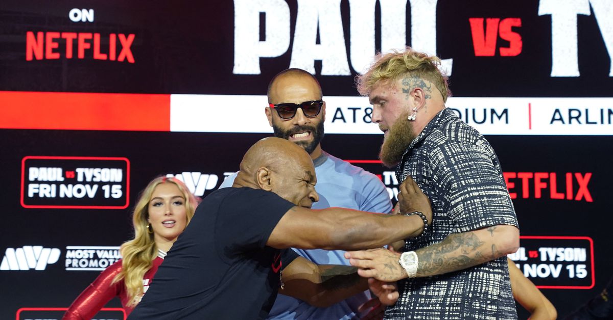 Mike Tyson vs. Jake Paul fight card, start time