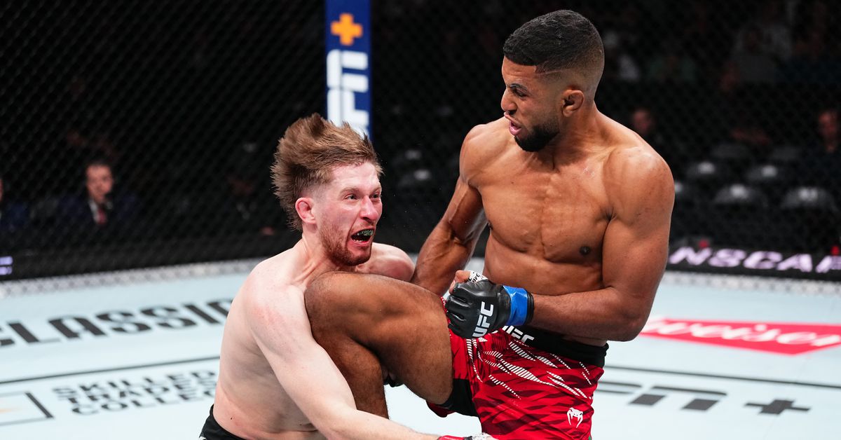 UFC Edmonton bonuses: Youssef Zalal’s brutal club-and-sub stoppage earns extra $50K