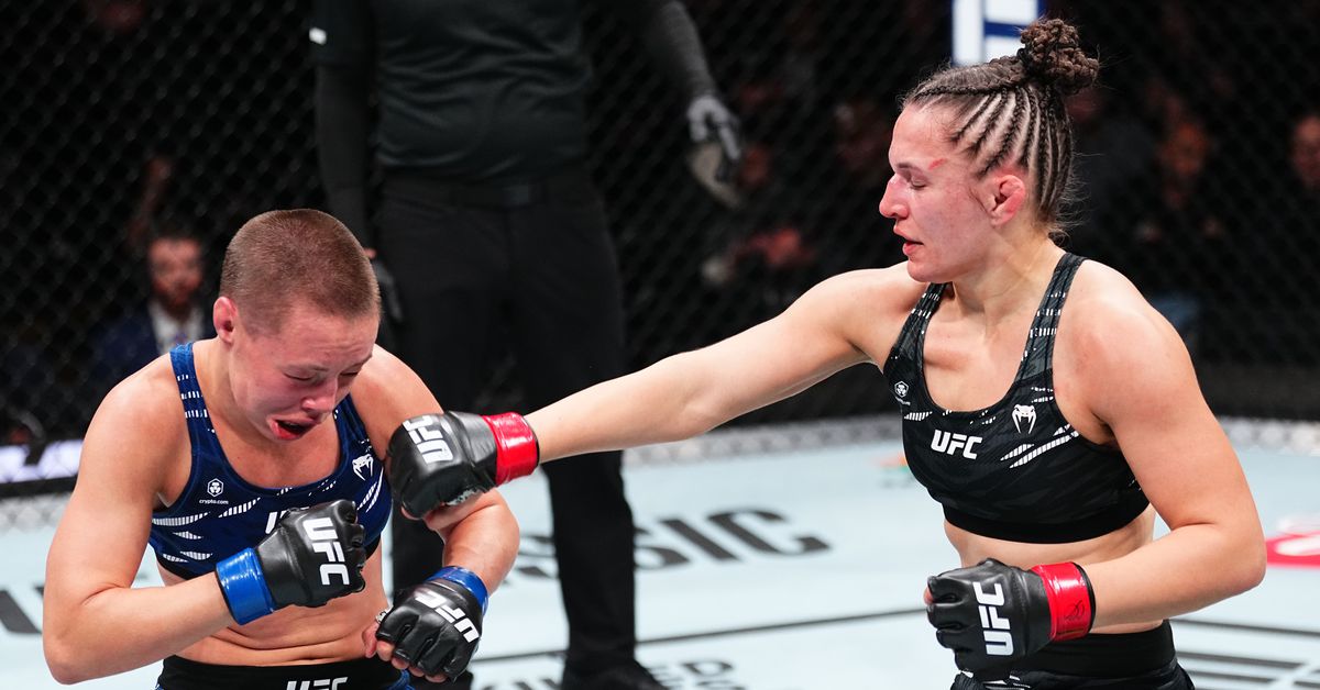 UFC Edmonton results: Erin Blanchfield calls out Alexa Grasso after comeback win over Rose Namajunas