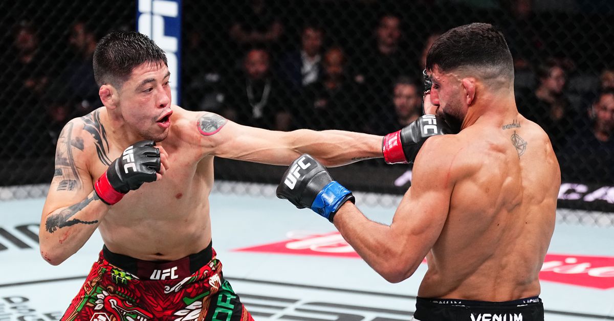 Brandon Moreno vs. Amir Albazi full fight video highlights