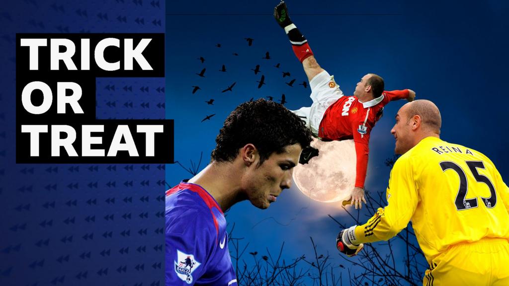 Bicycle kicks & beach balls - Premier League 'trick or treat' moments